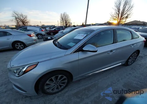 2015 Hyundai Sonata Sport z USA, uszkodzony, nr VIN 5NPE34AFXFH078806